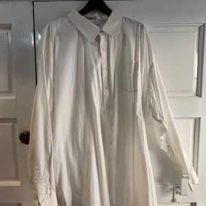 Classic White Men's Shirt